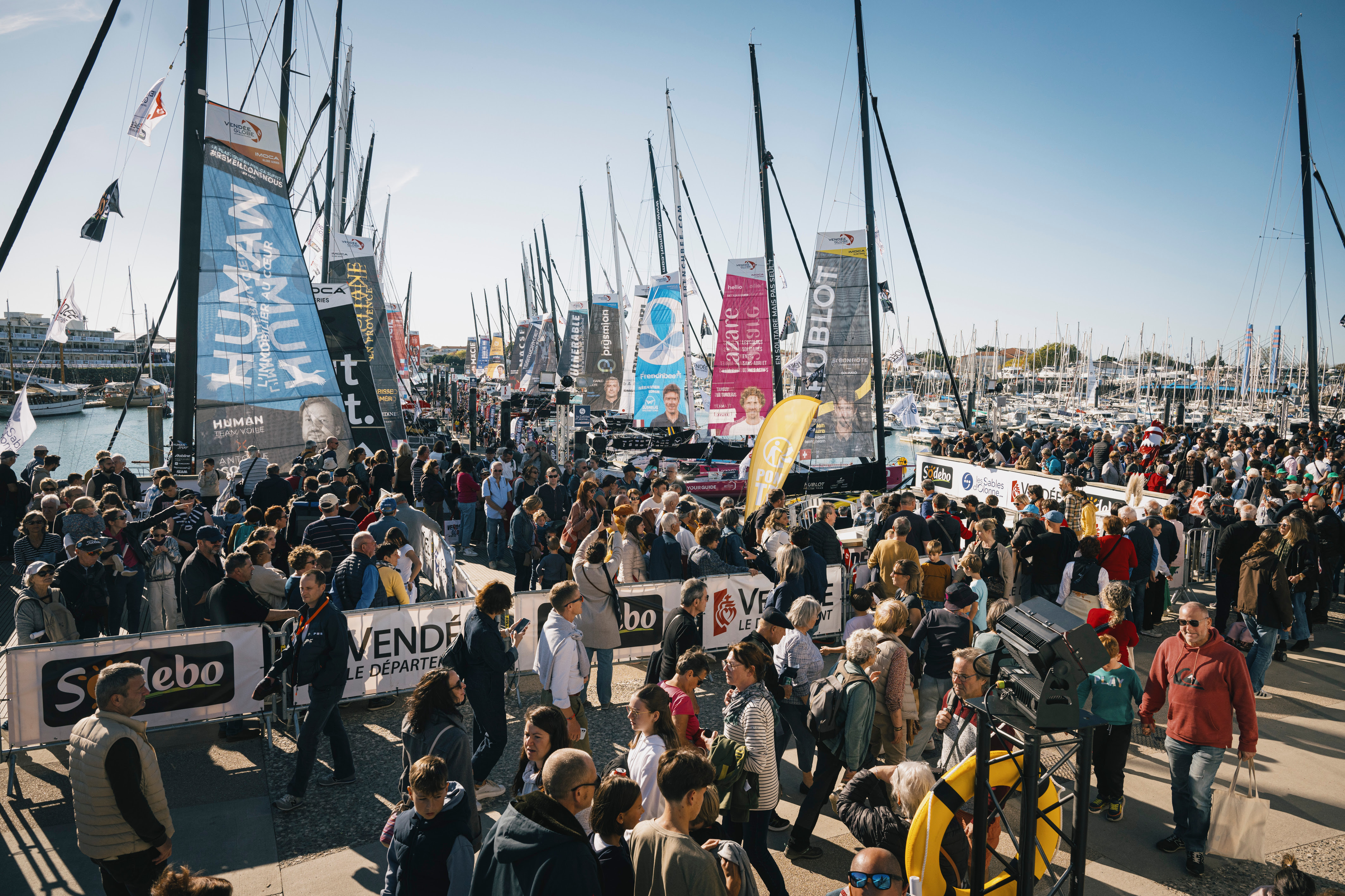 10th edition of the Vendée Globe already breaking records