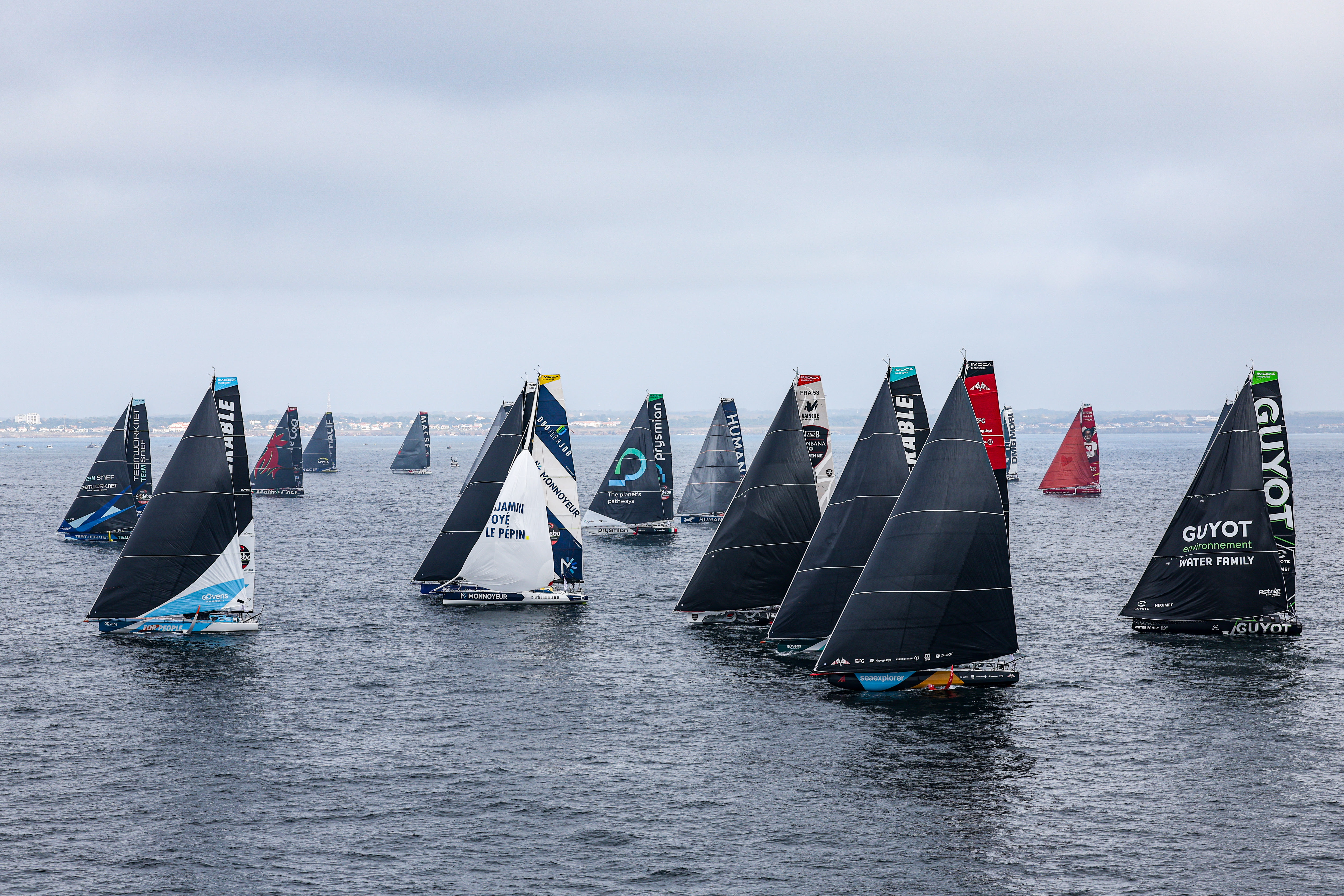 Vendee Globe:  And they're off for the ultimate voyage​