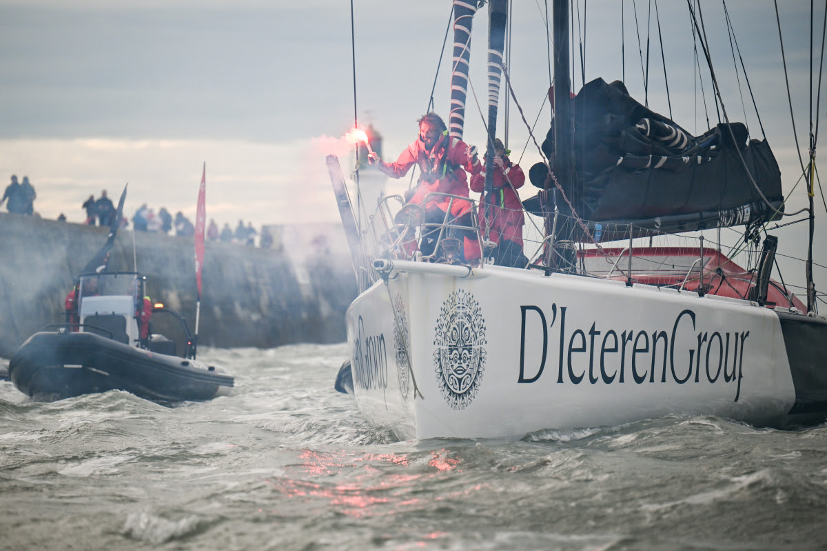 Vendee Globe: It's a wrap, final skipper Denis Van Weynbergh is back in Les Sables d’Olonne​ 