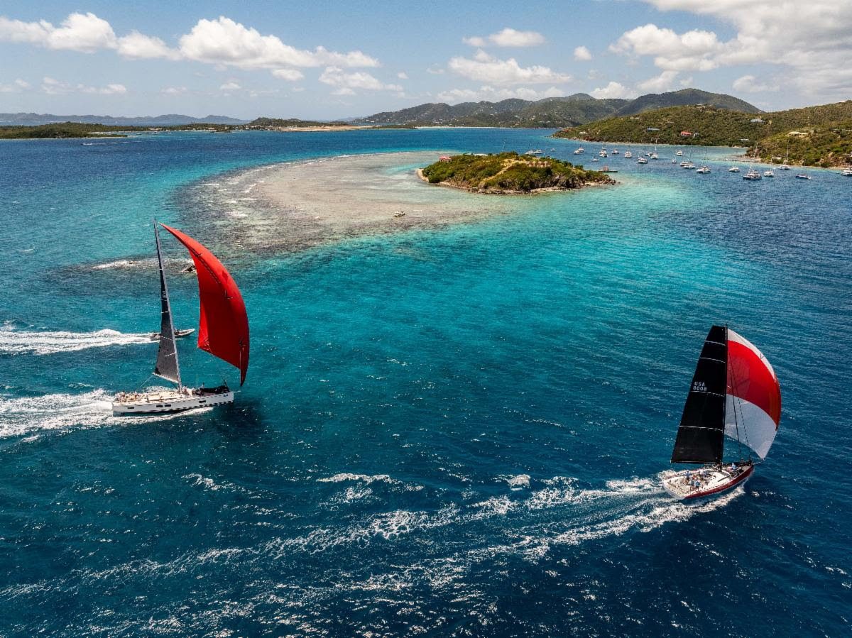 International Competition Ready for Hot Racing @ BVI Spring Regatta