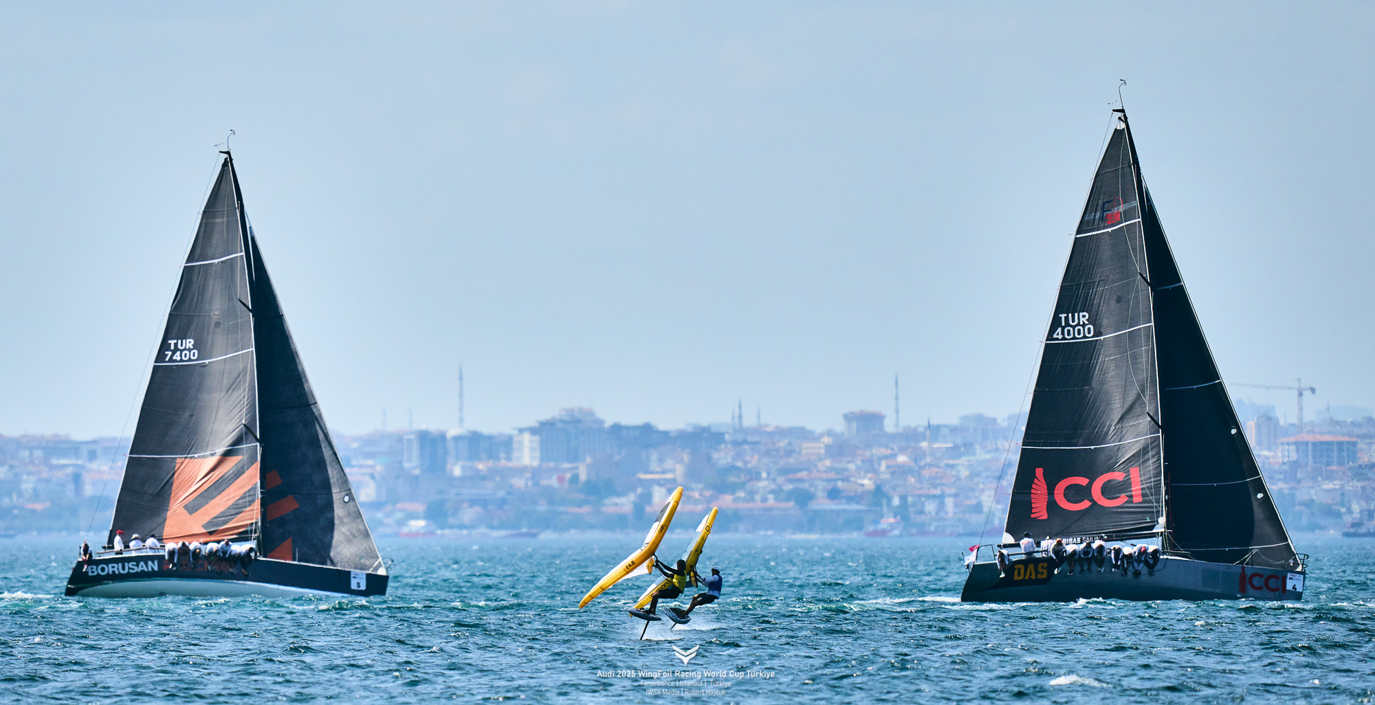 Italy wins WingFoil Racing World Cup Turkiye with Double Gold in Istanbul, video