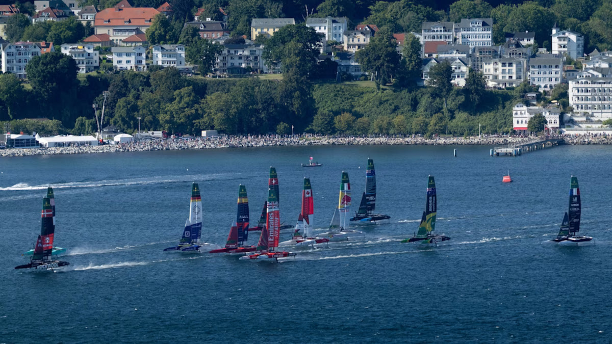 Germany SailGP: Thrilling racing, high-octane crashes, all-time speed record