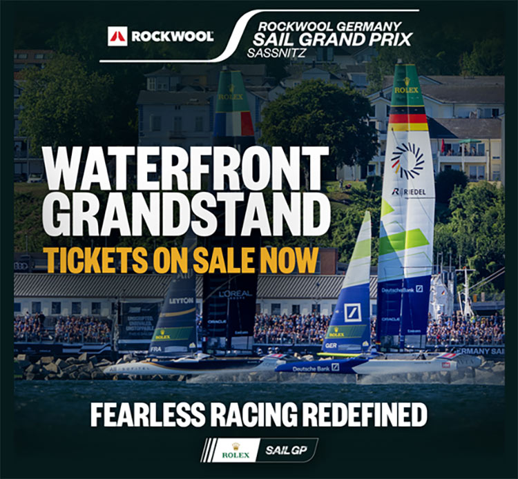 Germany Sail Grand Prix Waterfront Grandstand Tickets now available