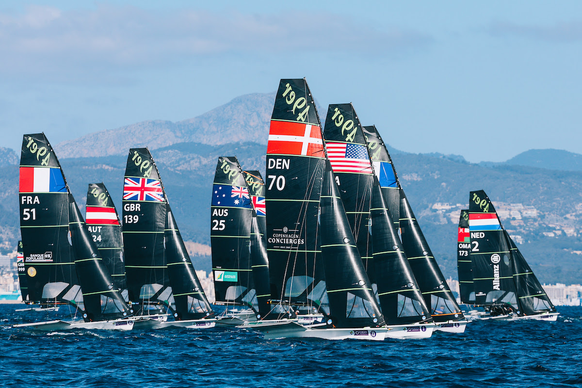 Sunny Bay of Palma tests Olympic racers as Sofia regatta gets under way