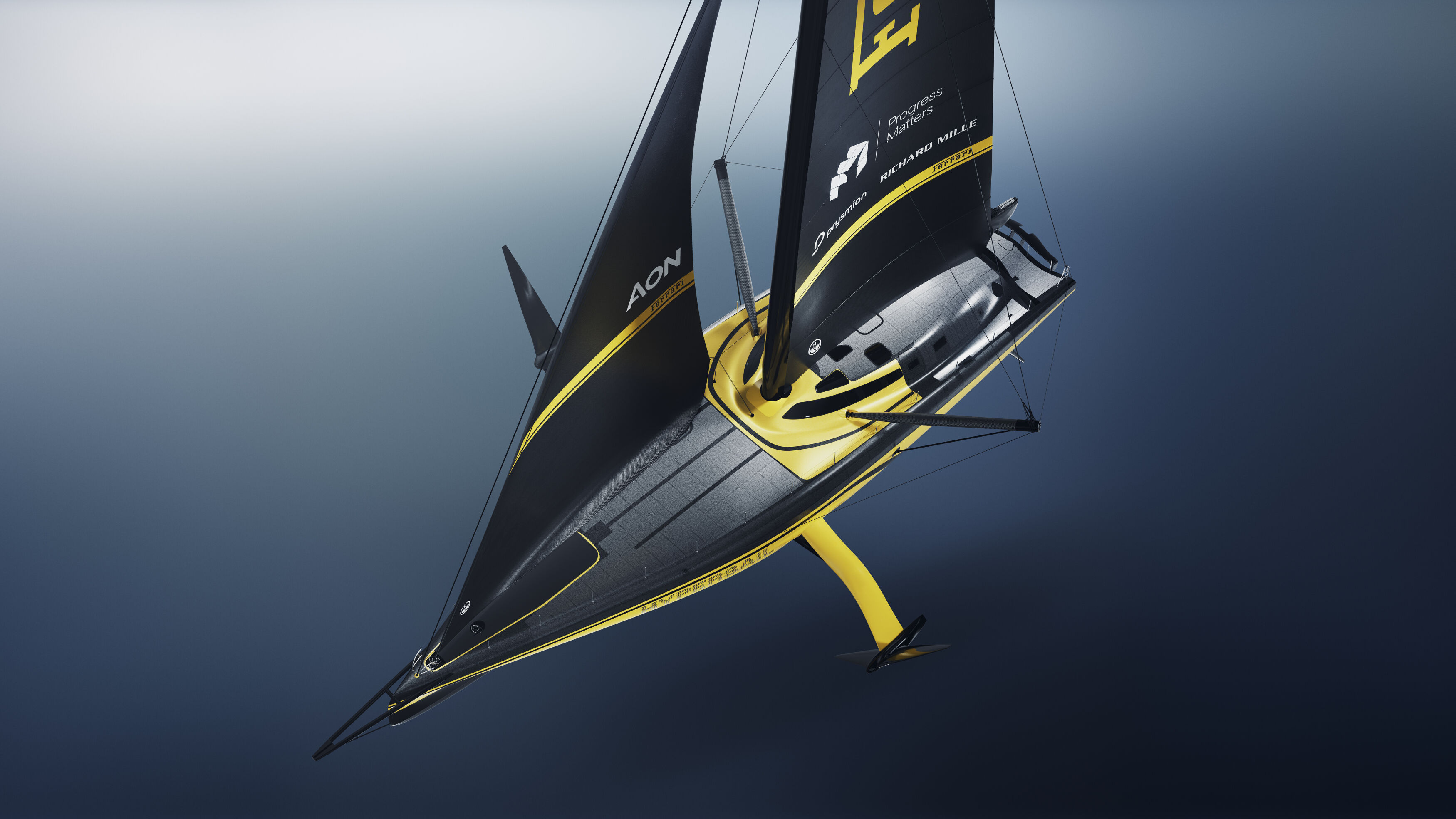 Ferrari reveals the Hypersail livery