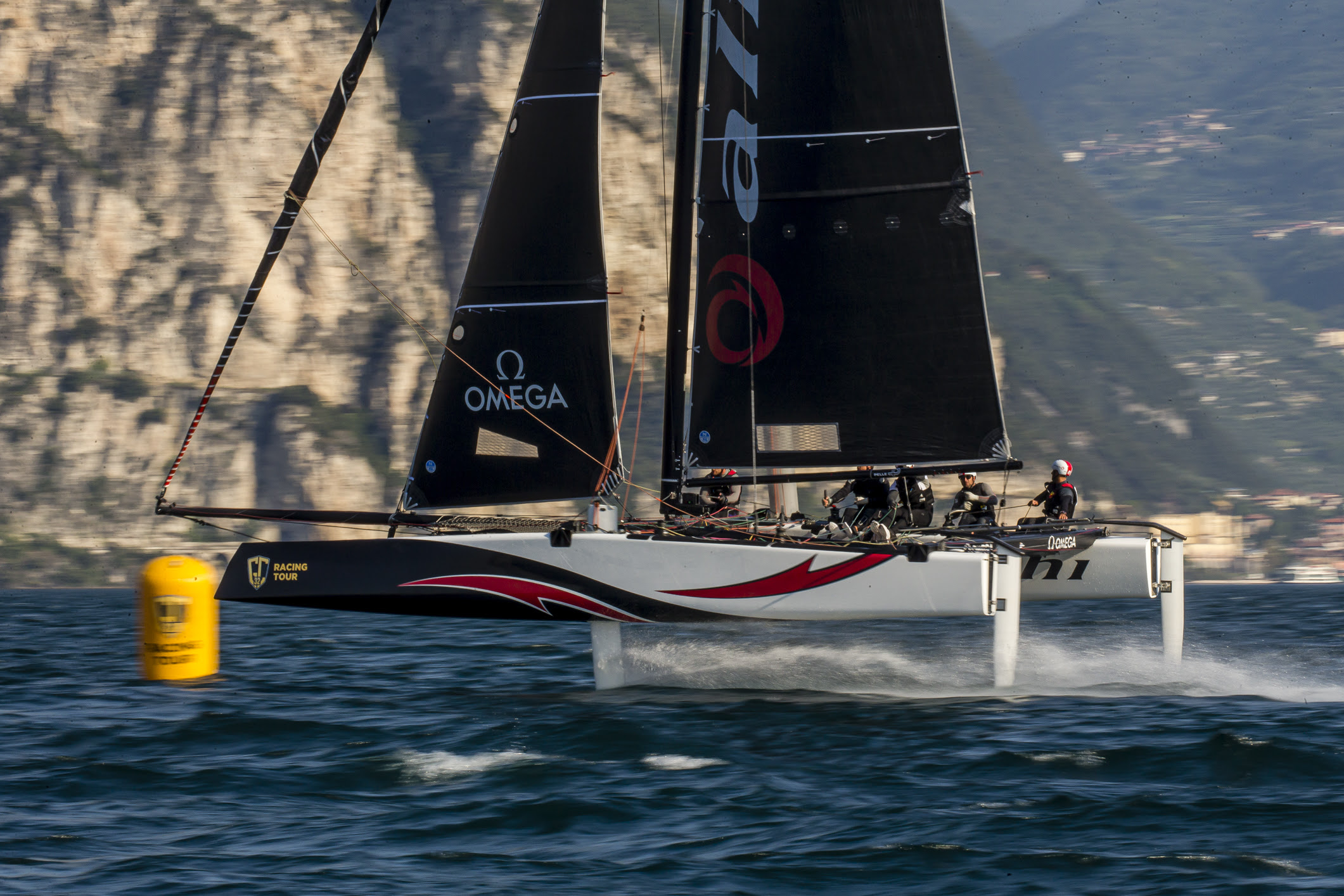 Alinghi holds on to narrow lead going into GC32 Riva Cup finale