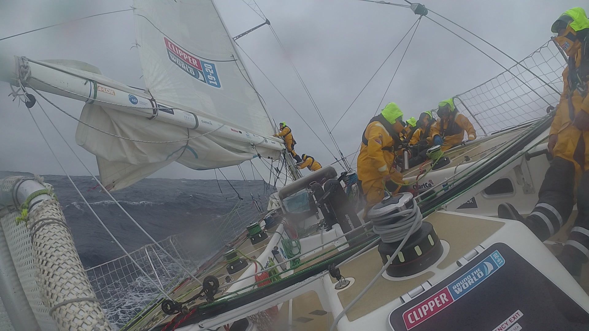 A multitude of challenging weather conditions for Clipper fleet