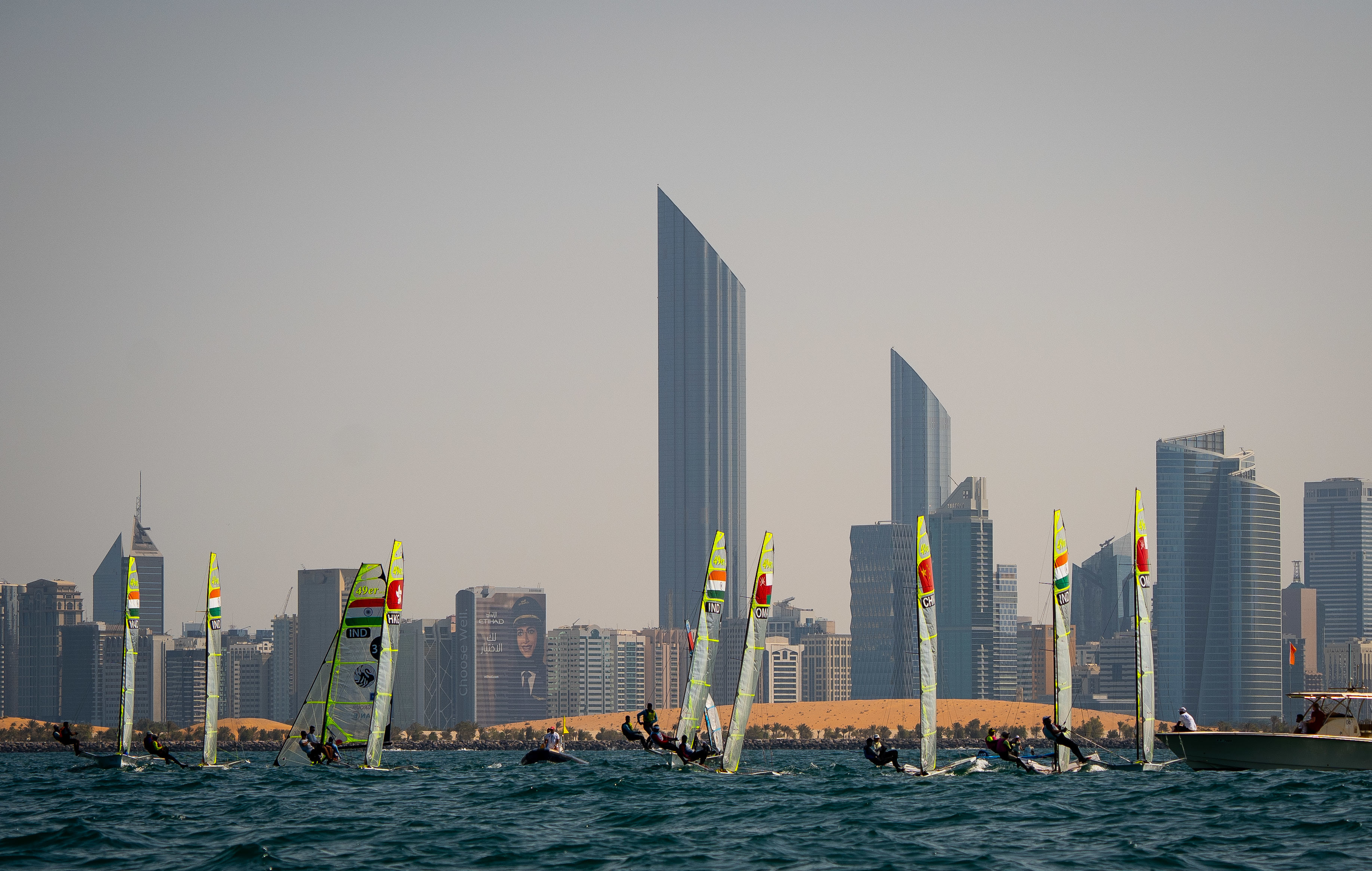 Asian 49er and 49erFX Championship 2019 – Day One