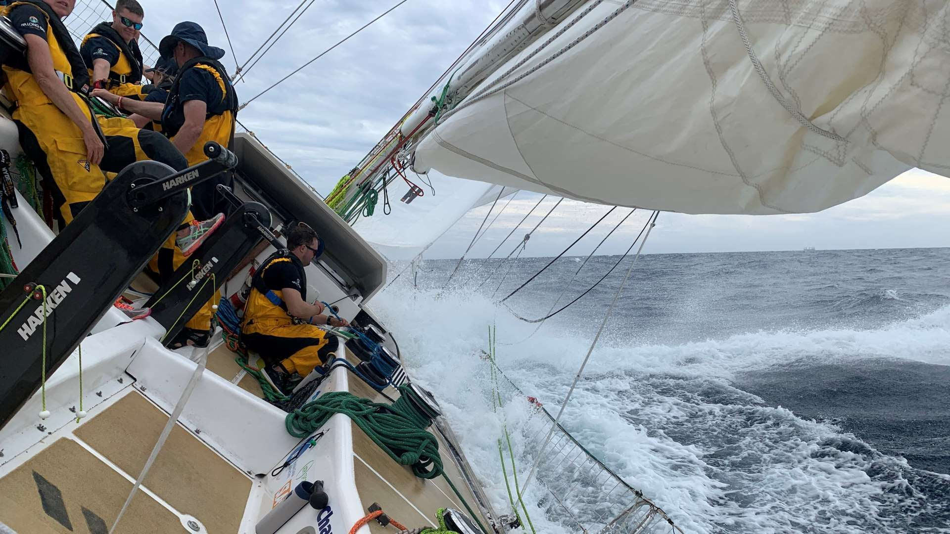 Clipper Race gets back to business in The Whitsundays