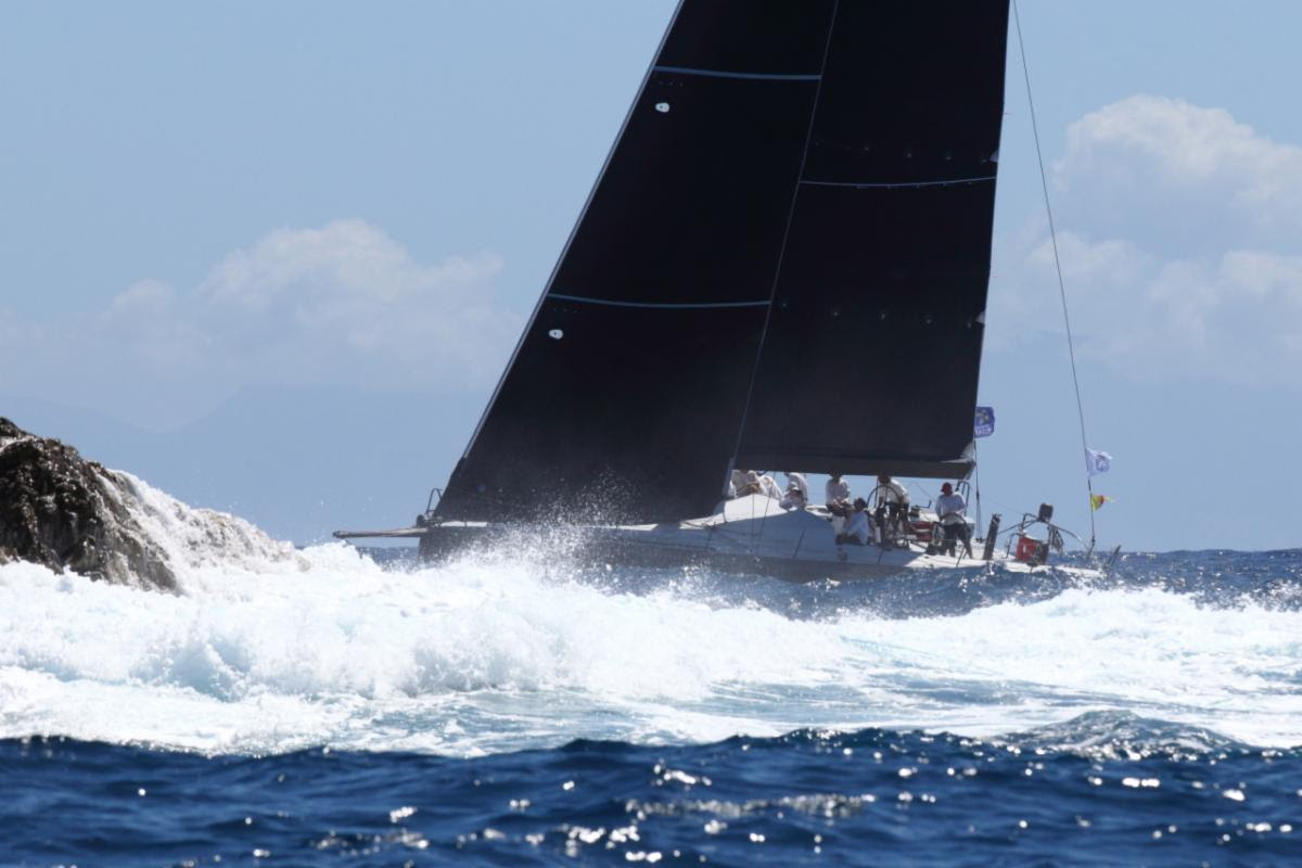 Day 2 of the  RORC Caribbean 600 sees a North South divide