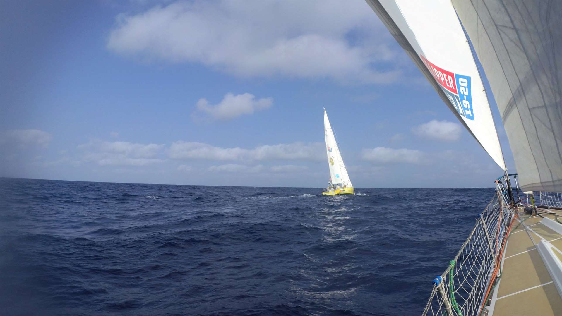 Clipper fleet patience being tested by wind holes plaguing progress