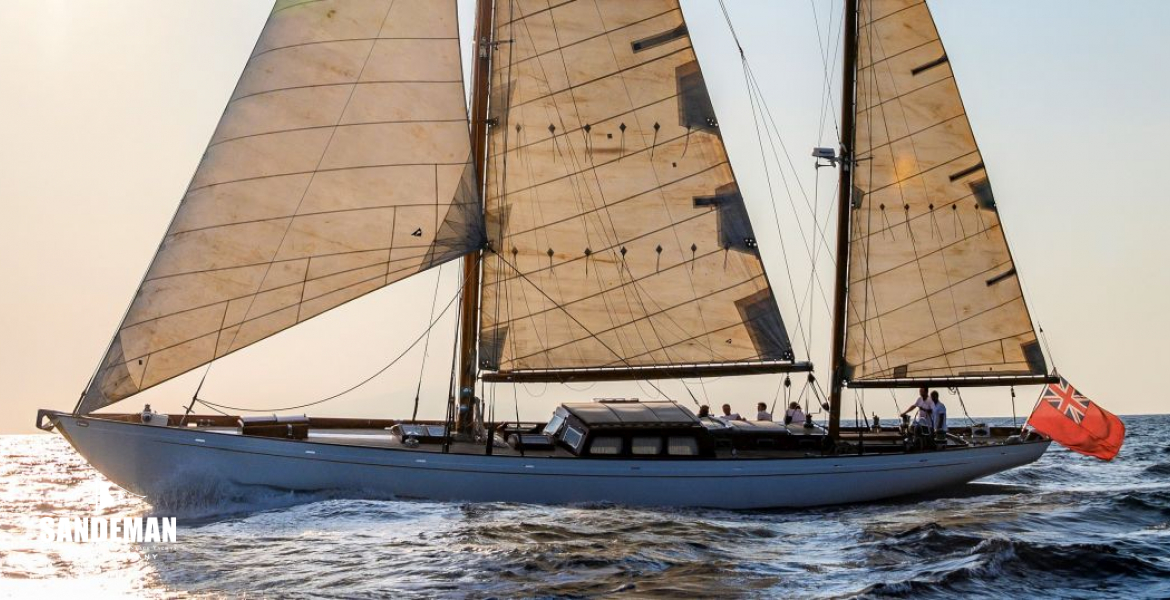 SAHIB: Sangermani 73 ft Bermudan Ketch 1957 at Sandeman Yacht Co