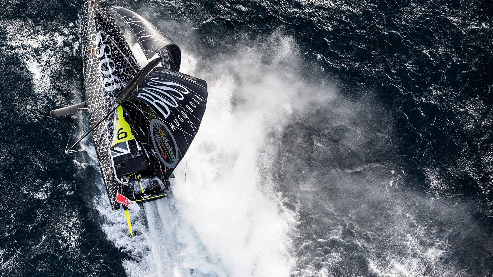 Alex Thomson reports rudder damage On HUGO BOSS