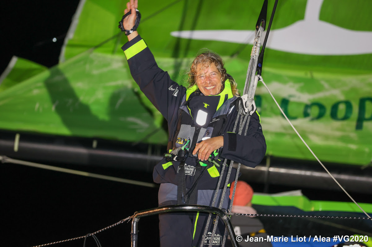Miranda Merron &amp; Campagne de France 22nd in the Vendee Globe