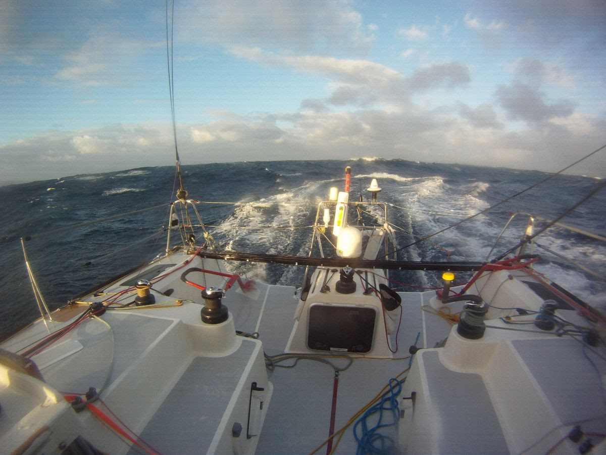 Sail configurations in following winds - with 25 videos