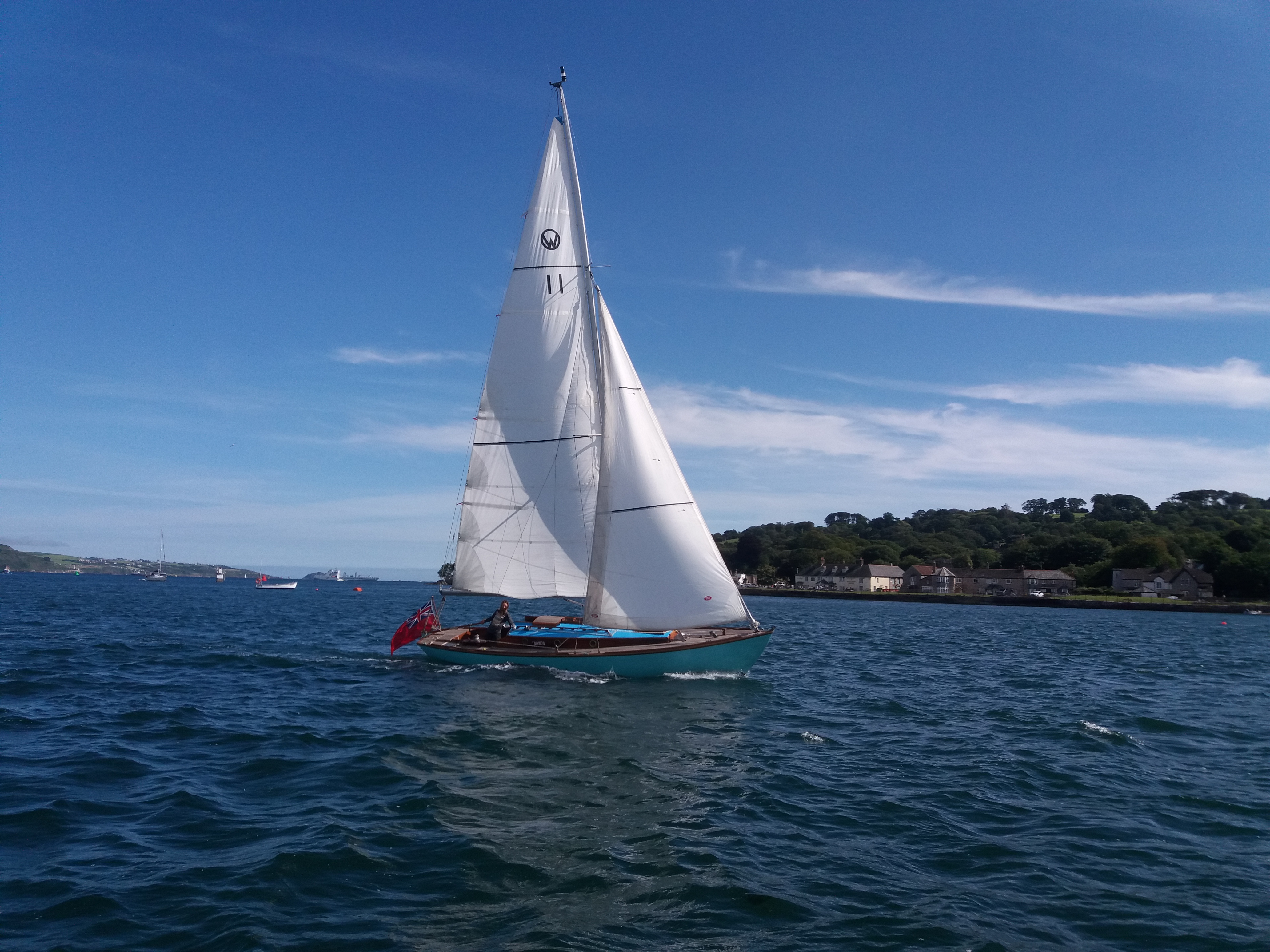 Katie McCabe, 14, completes round Britian single handed voyage