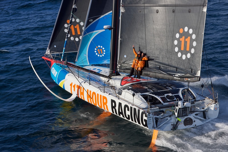 11th Hour's Alaka'i & Mālama start double-handed Transat Jacques Vabre