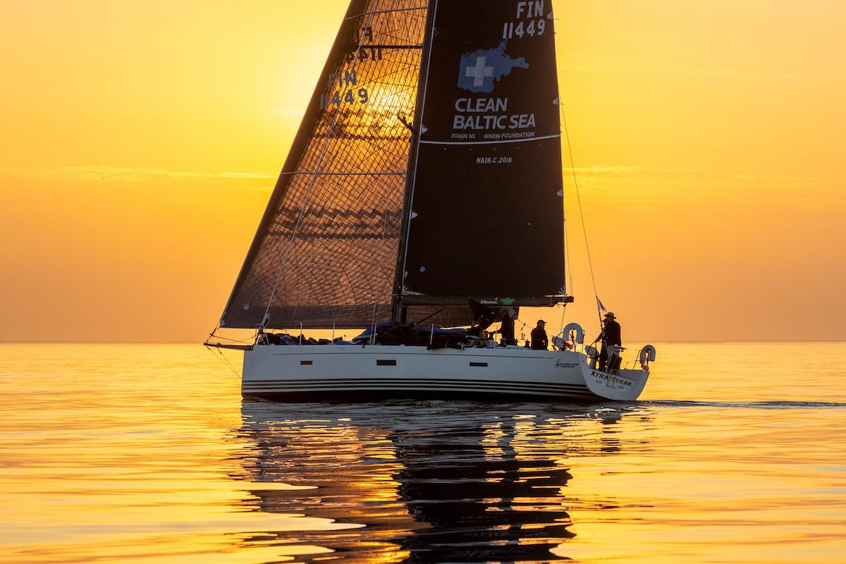 Roschier Baltic Sea Race underway in the Gulf of Finland