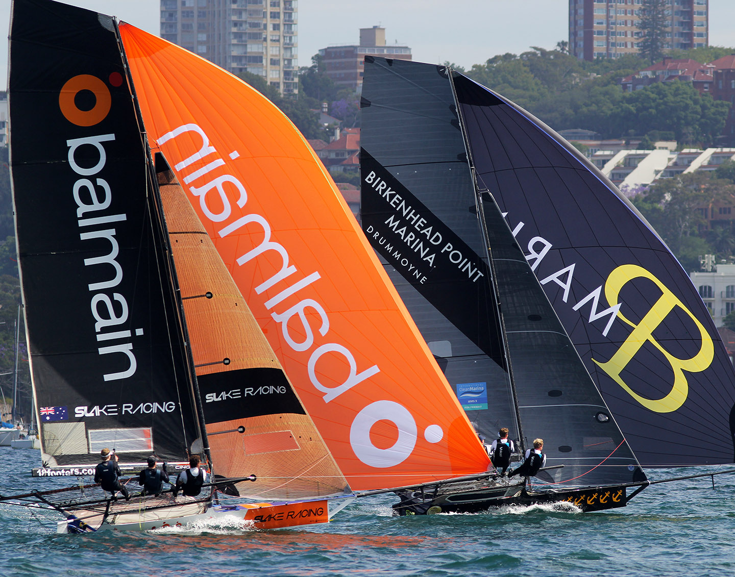 18 footers Championship:  NSW Championship Race 1