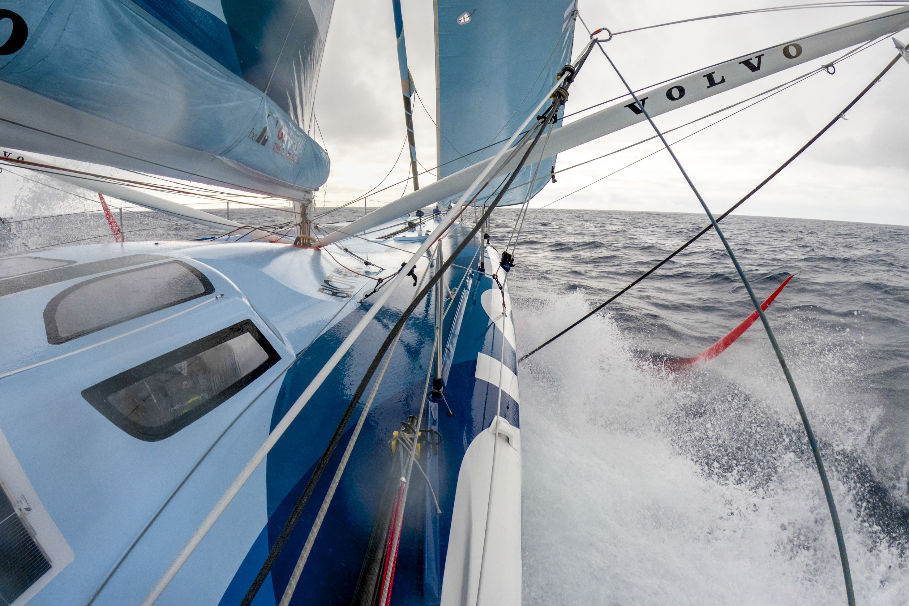 Team Holcim-PRB's Ocean Race lead cut in half