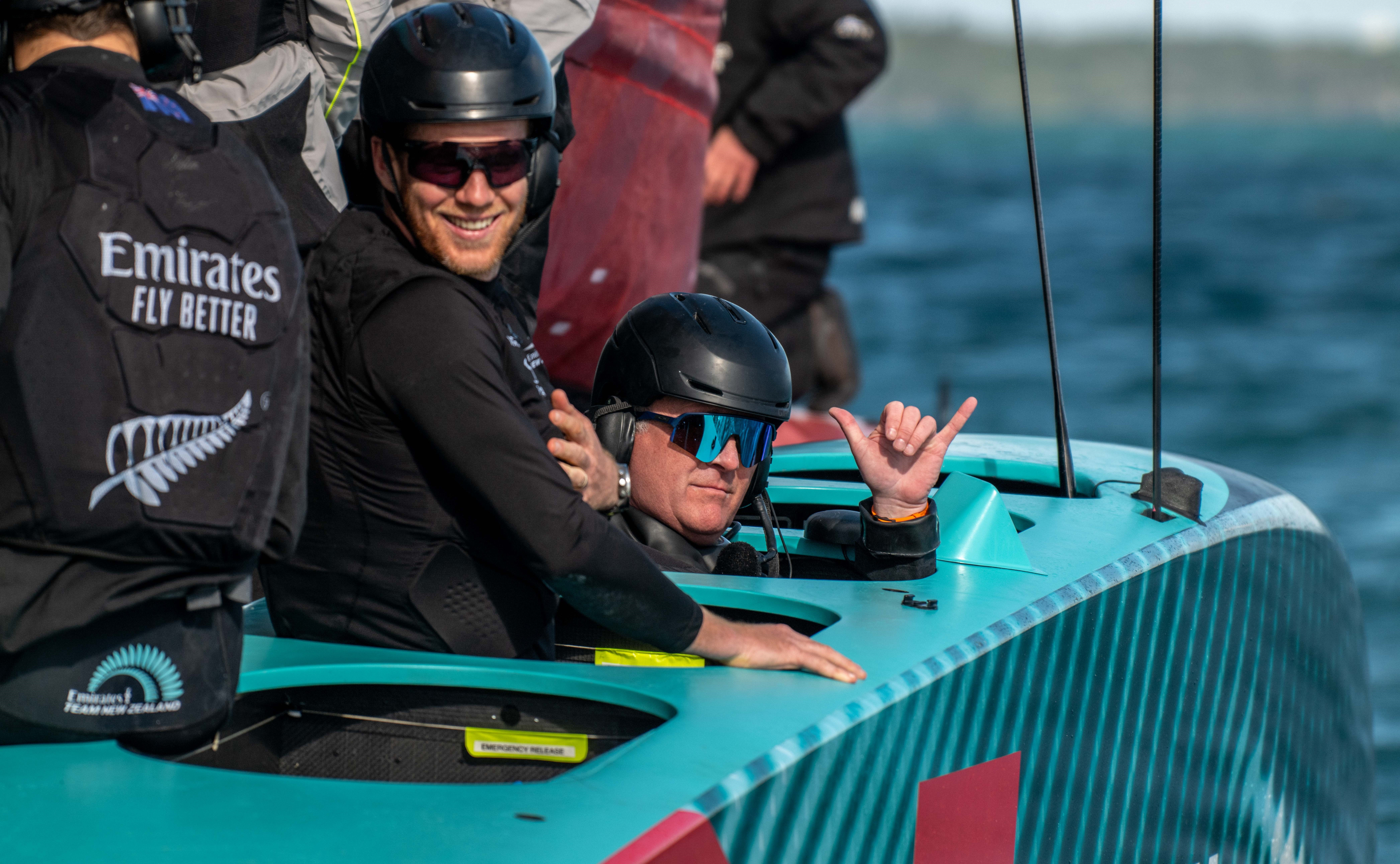 Non-professional sailor gets a rare ride  aboard AC75 ‘TE REHUTAI’, video