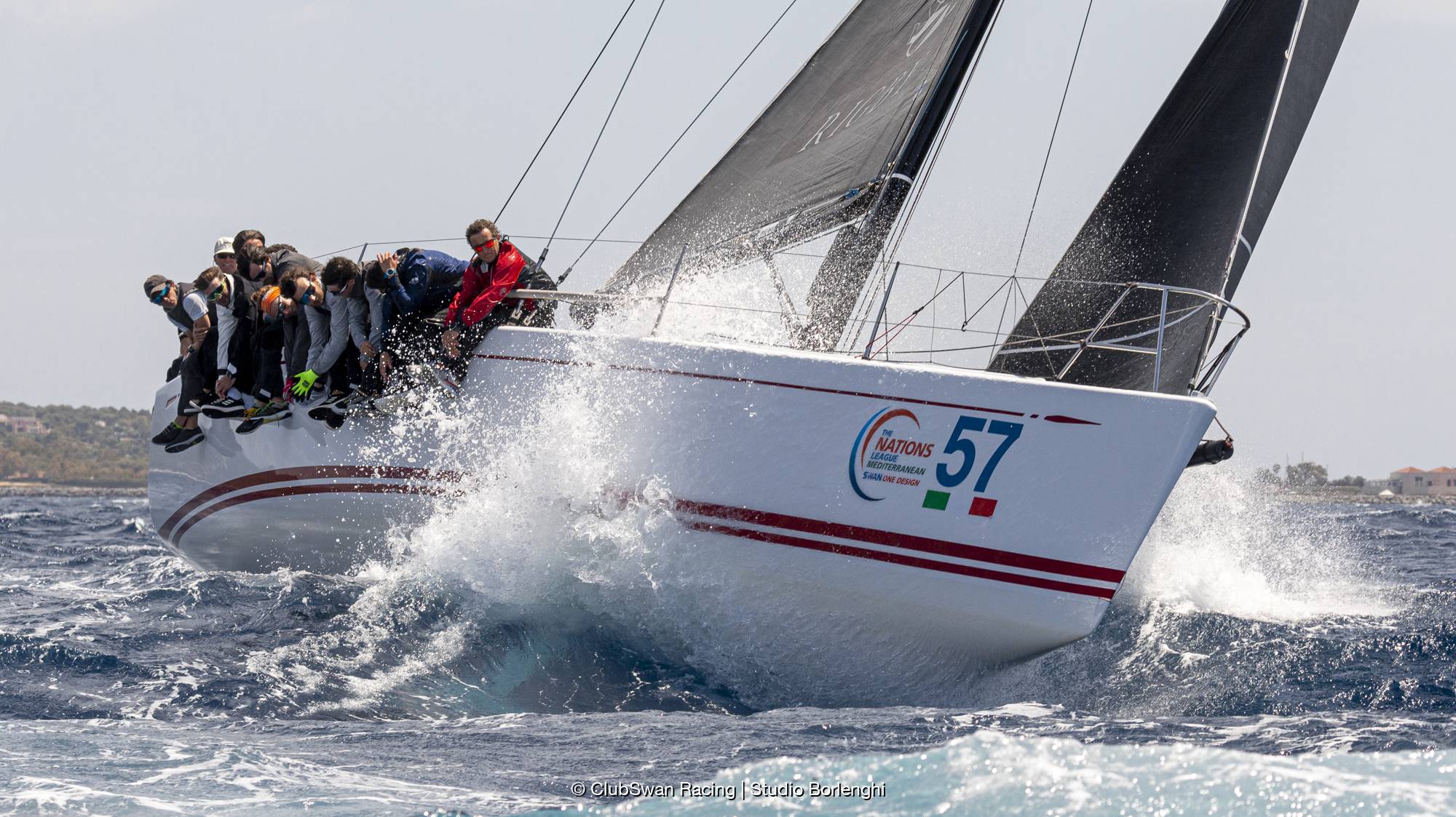 Close competition and spectacular conditions @ Swan Sardinia Challenge