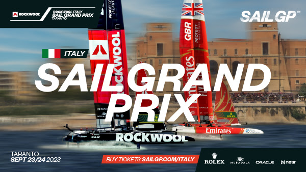 ROCKWOOL Italy Sail Grand Prix on ITV this weekend