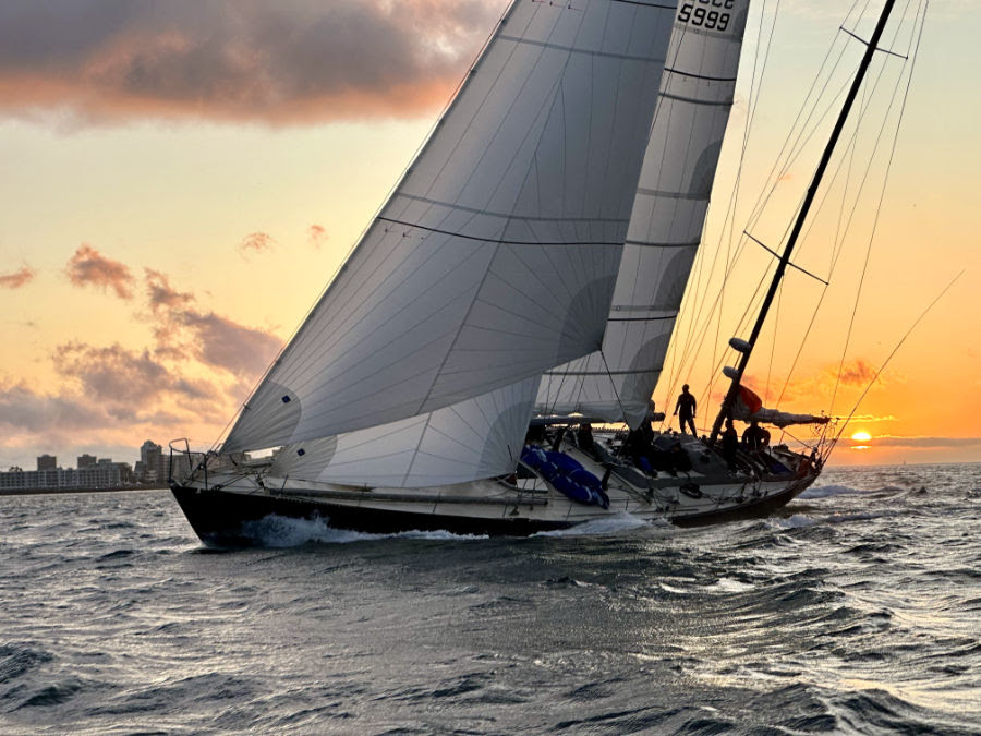 Pen Duick VI, Translated 9 and Maiden finish Leg One of McIntyre Ocean Globe Race