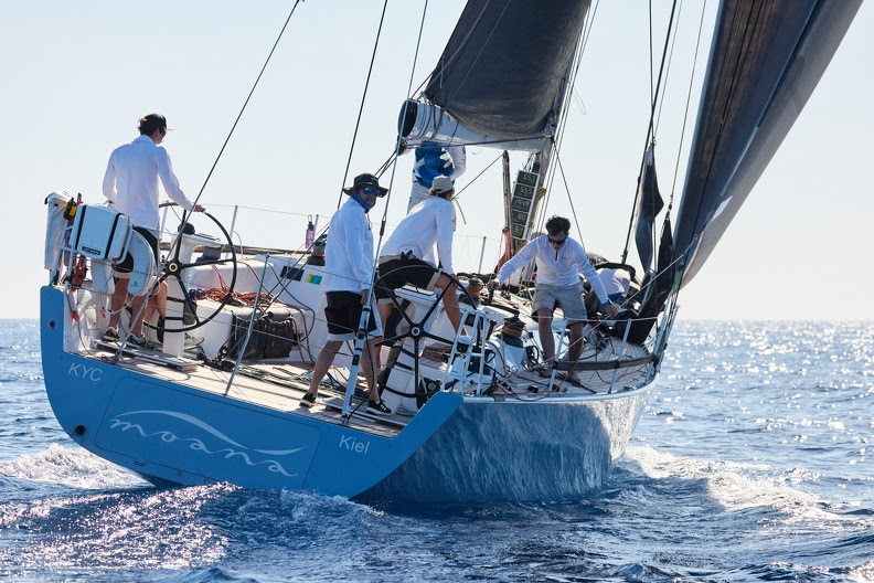 Moana completes RORC Transatlantic Race second in IRC Zero