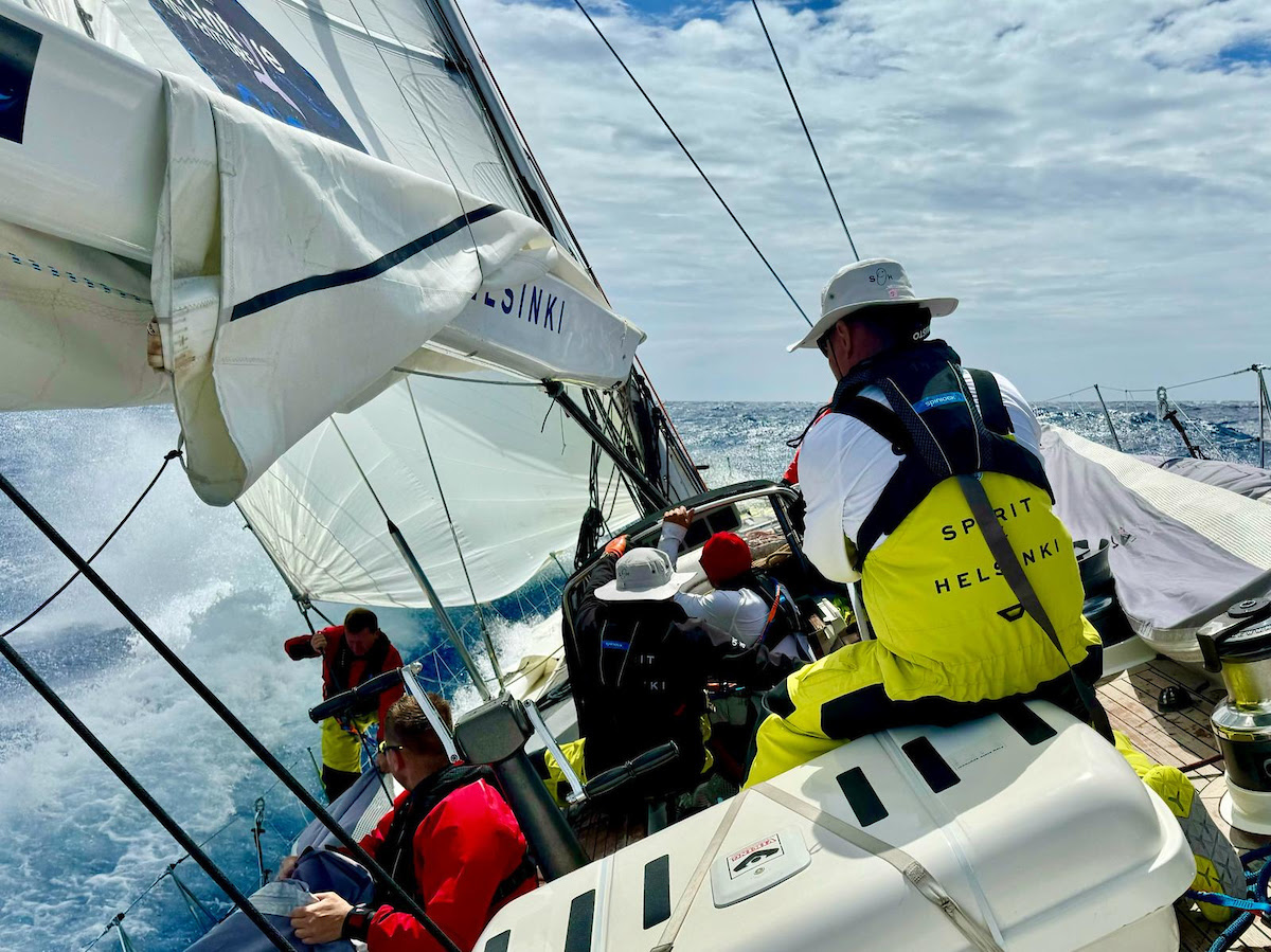 Finally NE trade winds towards home for the Ocean Globe Race