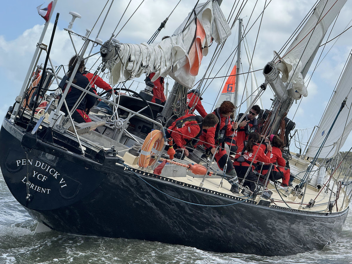 Ocean Globe Race: Pen Duick VI current leg leader in line honours & IRC ranking