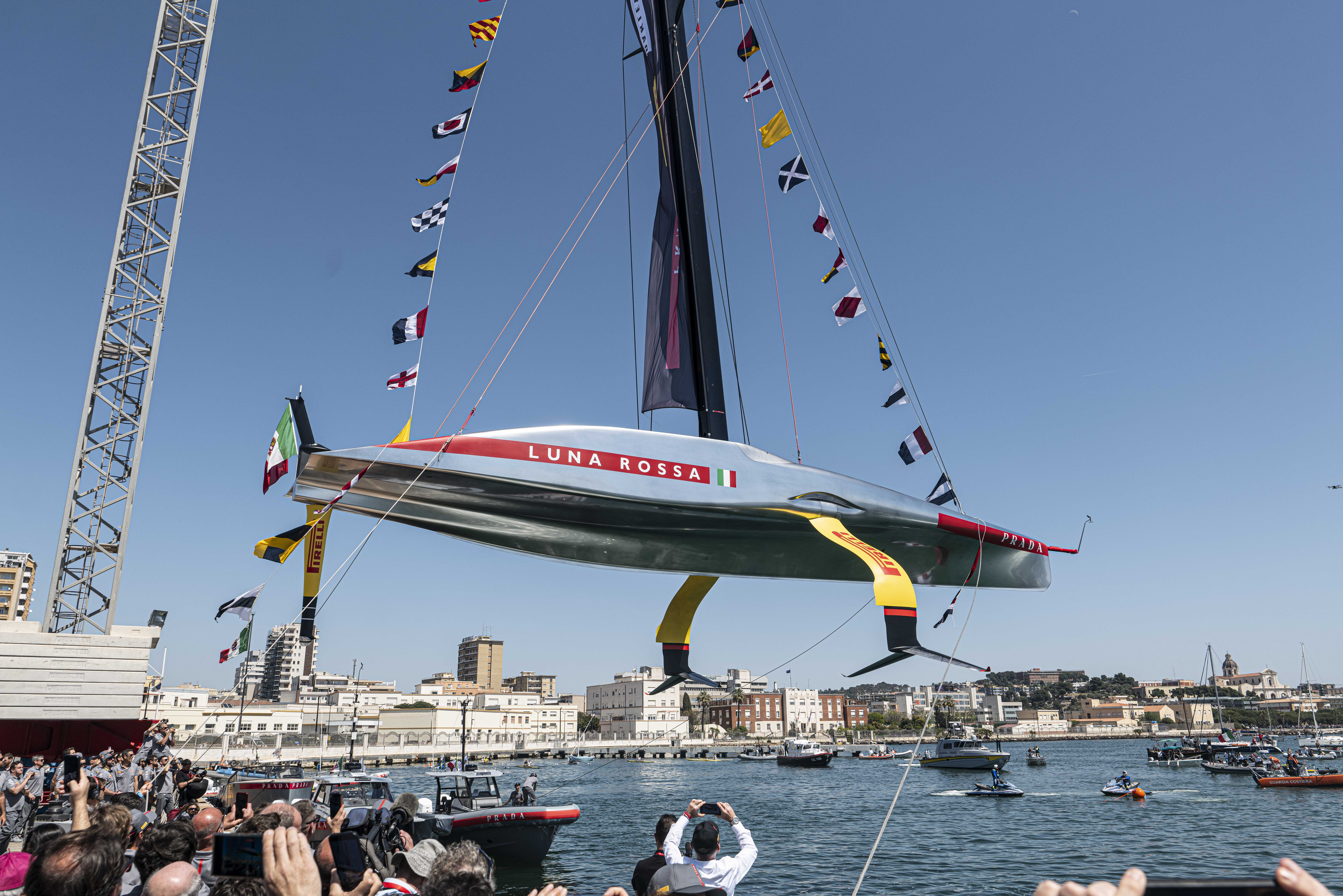 Luna Rossa Prada Pirelli launches America's Cup contender